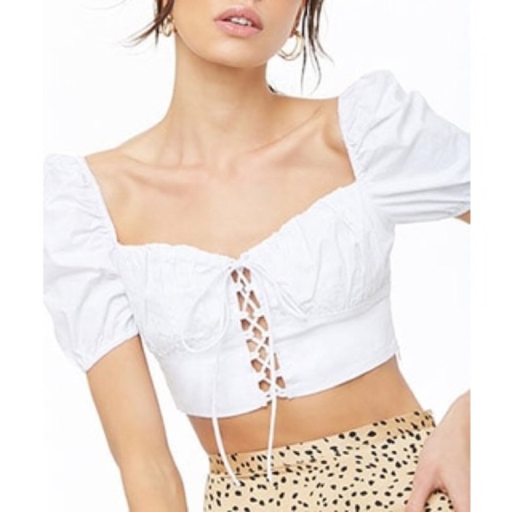 Forever 21 Milkmaid top
